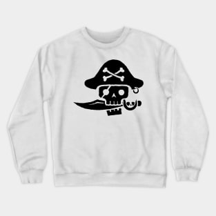 Just a Pirate Skull Crewneck Sweatshirt